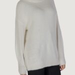 Maglione Only Onlpiumo Ls Loose Rollneck Cc Knt Bianco - Foto 3