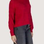 Maglione Only ONLKLARISA LIFE LS Magenta - Foto 3