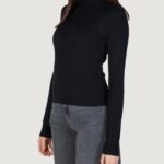 Maglione Only ONLIBI LS RIB HIGH NECK Nero - Foto 2