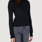 Maglione Only ONLIBI LS RIB HIGH NECK Nero - Foto 3