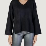 Maglione Only ONLKATIA LS RIB Nero - Foto 5