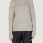 Maglione Only ONLKLARISA LIFE LS HIGHNECK BF KNT Panna - Foto 5