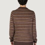 Maglione Only & Sons ONSMUSA REG 3 STRUC CREW KNIT Marrone - Foto 4