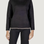 Maglione Street One EOS_cosy sweater with tipping Nero - Foto 1