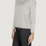 Maglione Street One EOS_cosy sweater with tipping Panna - Foto 4