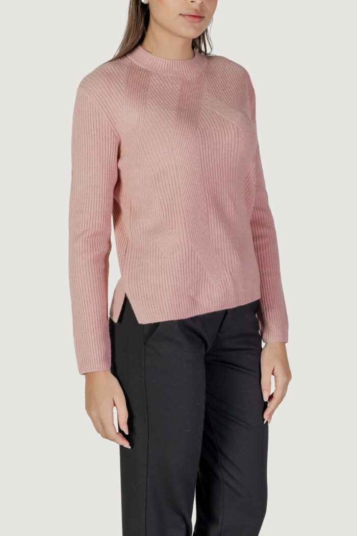 Maglione Street One EOS_cosy rib structured sweate Rosa