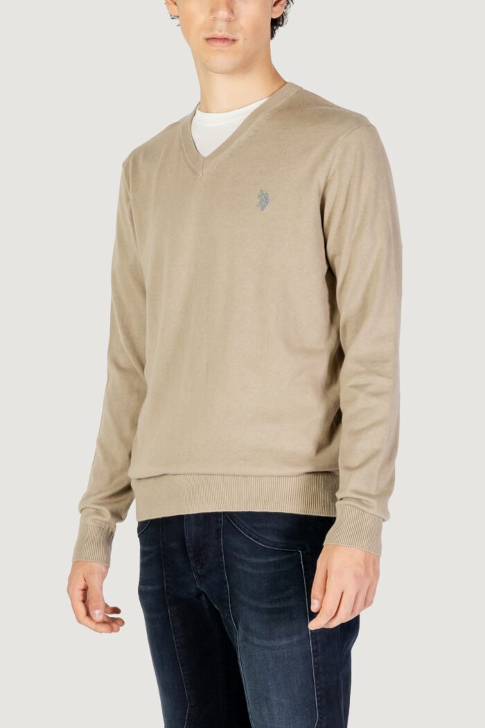 Maglione U.s. Polo Assn.  Beige chiaro