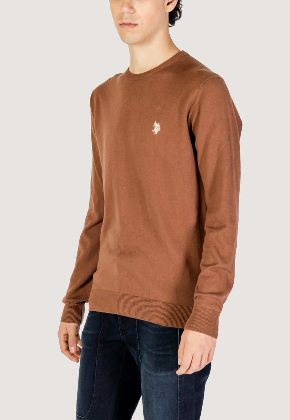 Maglione U.S. Polo Assn.  Beige scuro - Foto 2