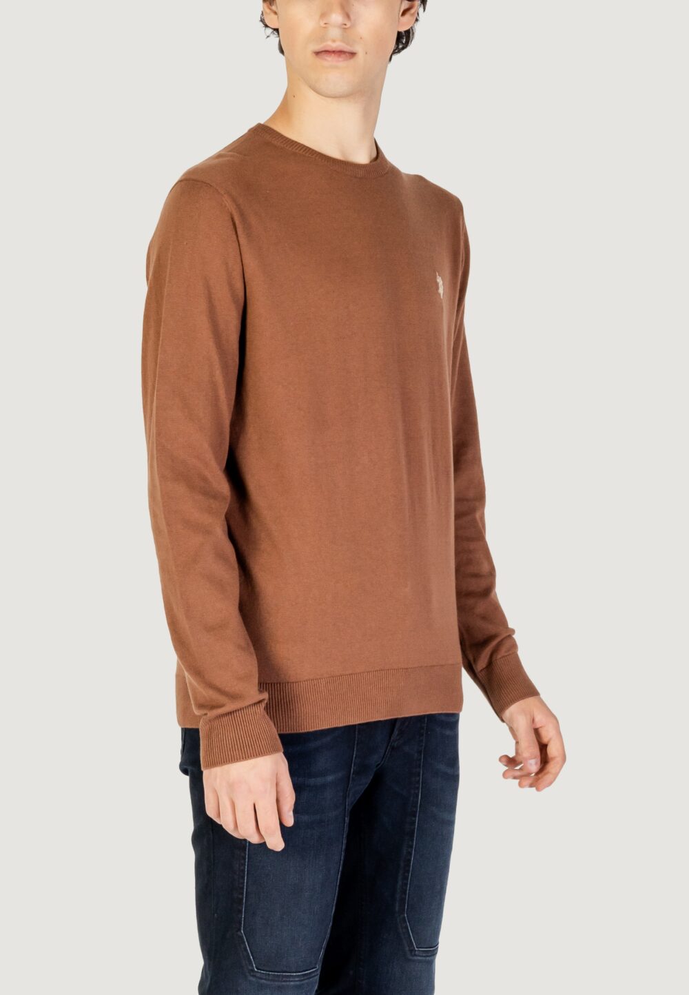 Maglione U.S. Polo Assn.  Beige scuro - Foto 4