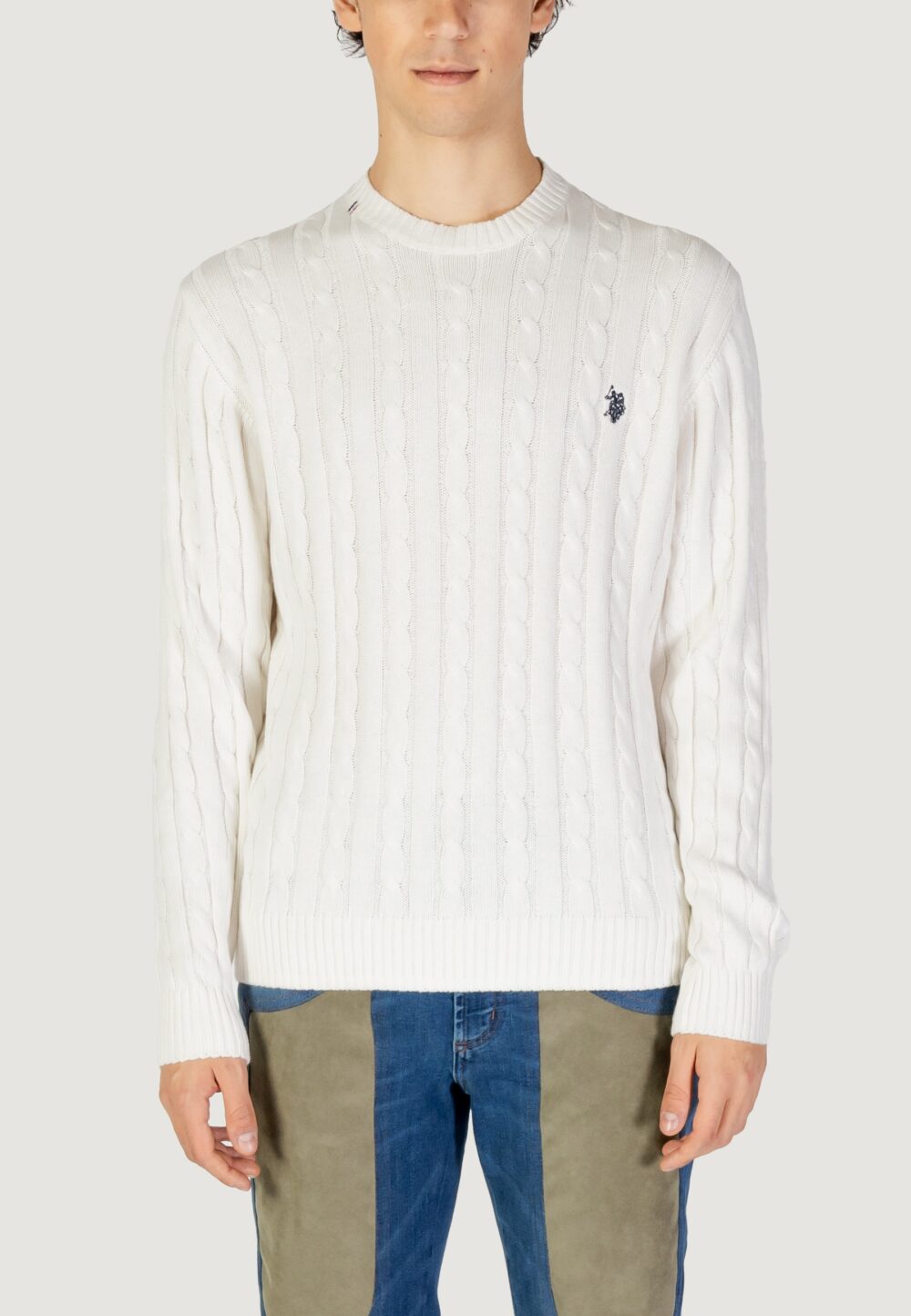 Maglione U.S. Polo Assn.  Bianco - Foto 1