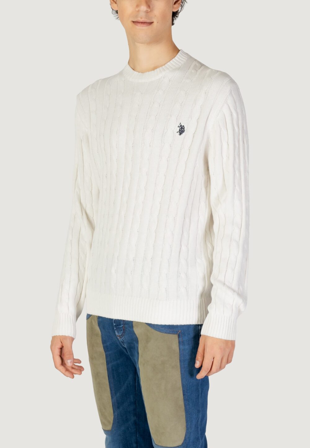 Maglione U.S. Polo Assn.  Bianco - Foto 2