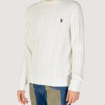 Maglione U.S. Polo Assn.  Bianco - Foto 2