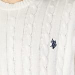 Maglione U.S. Polo Assn.  Bianco - Foto 5