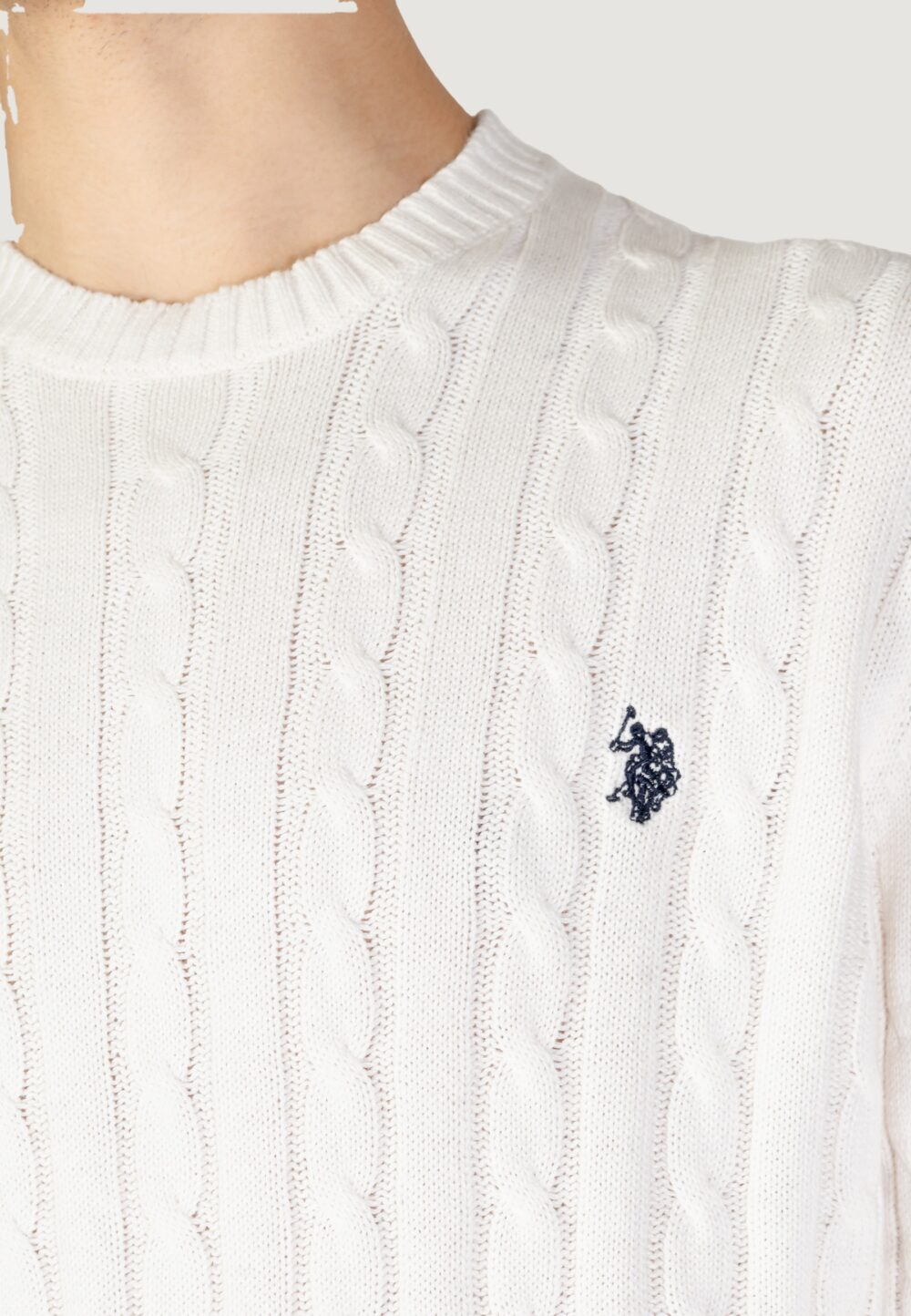 Maglione U.S. Polo Assn.  Bianco - Foto 5