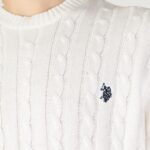 Maglione U.S. Polo Assn.  Bianco - Foto 5