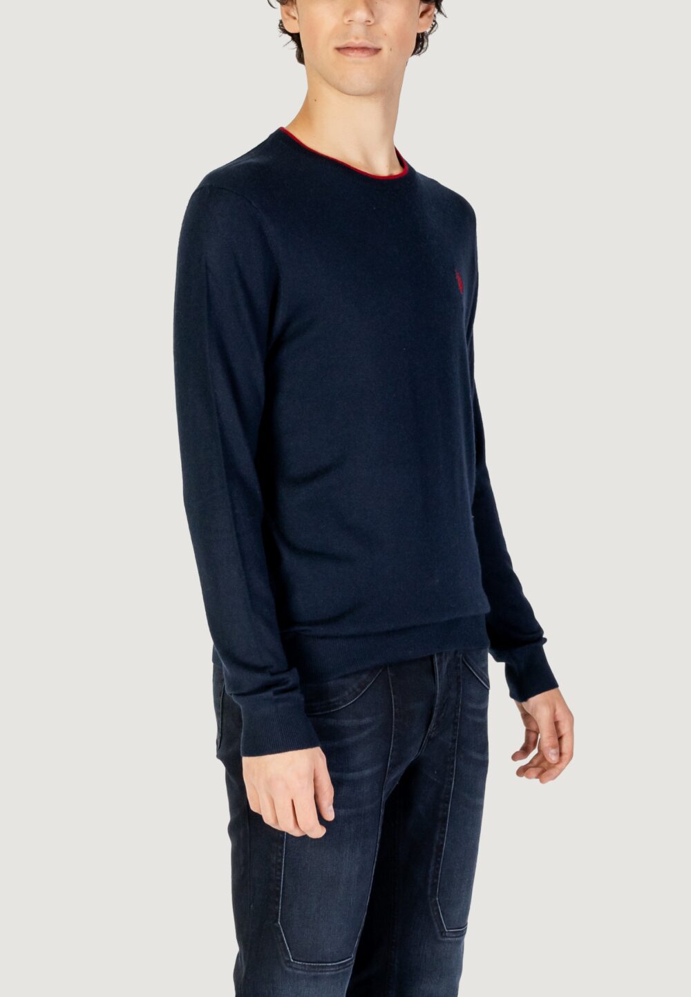 Maglione U.S. Polo Assn.  Blu - Foto 4