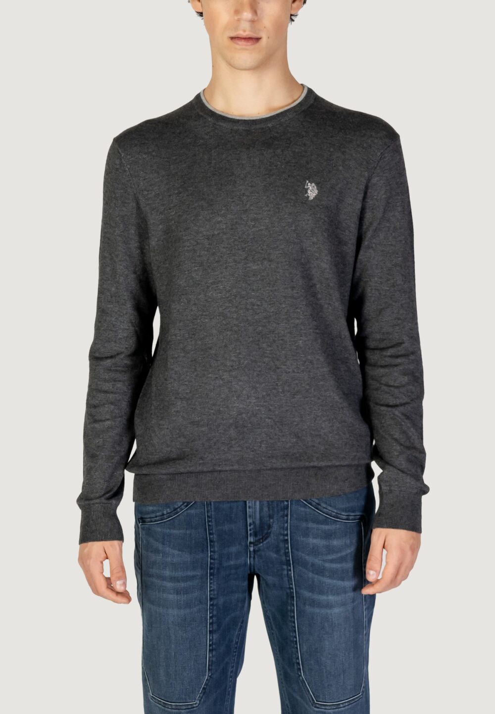 Maglione U.S. Polo Assn.  Grigio - Foto 1