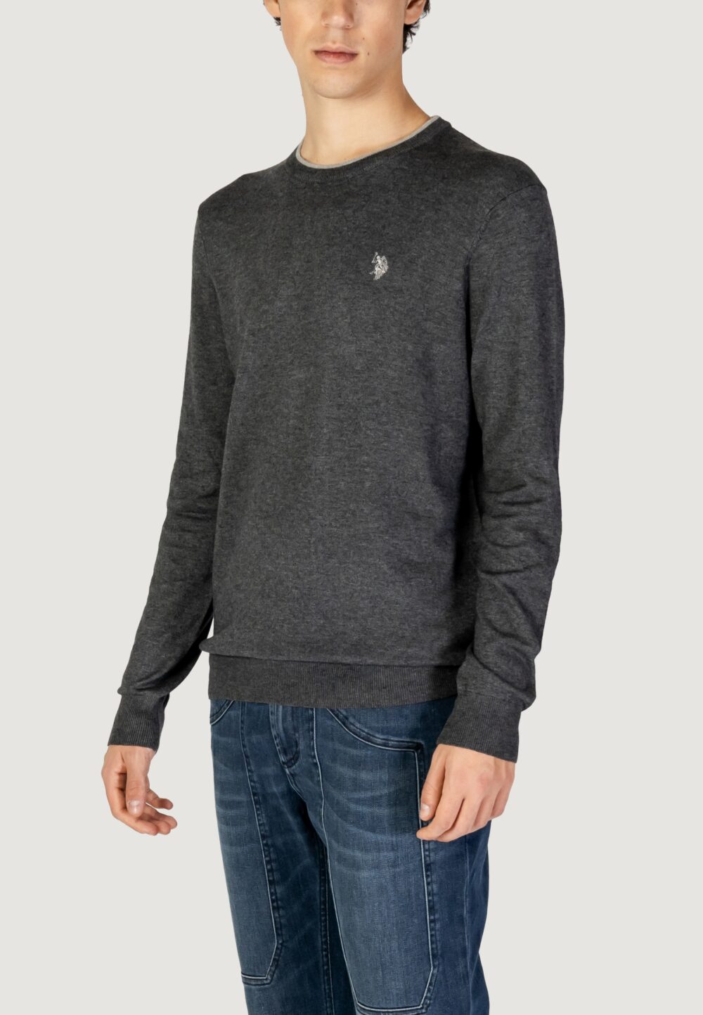 Maglione U.S. Polo Assn.  Grigio - Foto 2