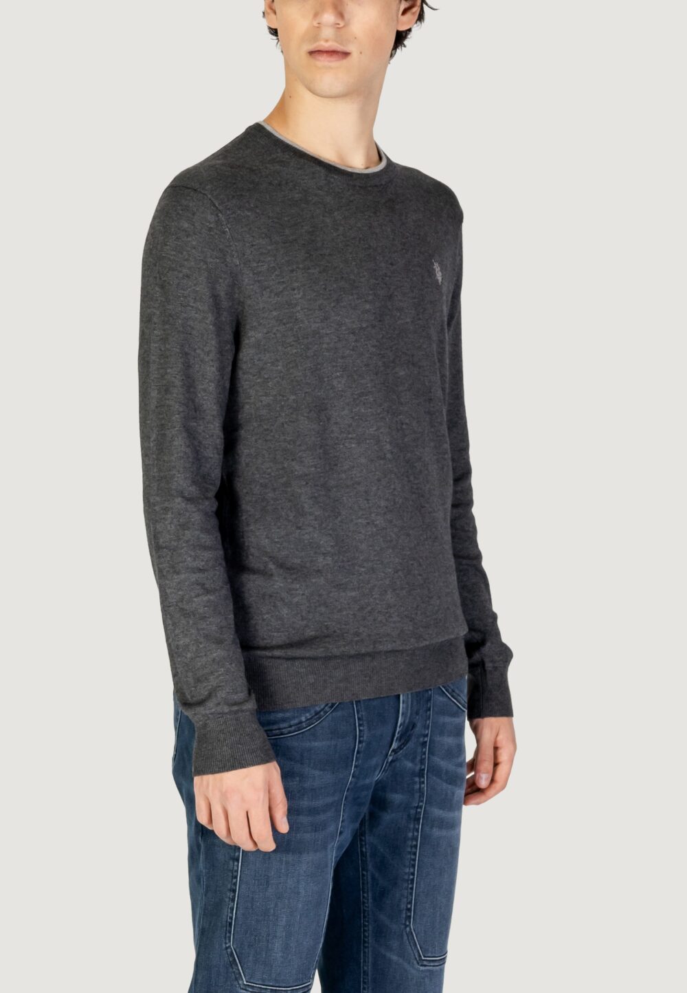 Maglione U.S. Polo Assn.  Grigio - Foto 3