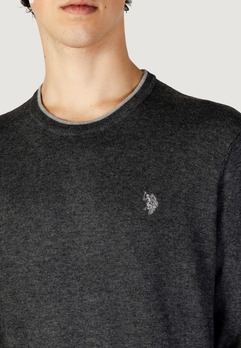 Maglione U.S. Polo Assn.  Grigio - Foto 5