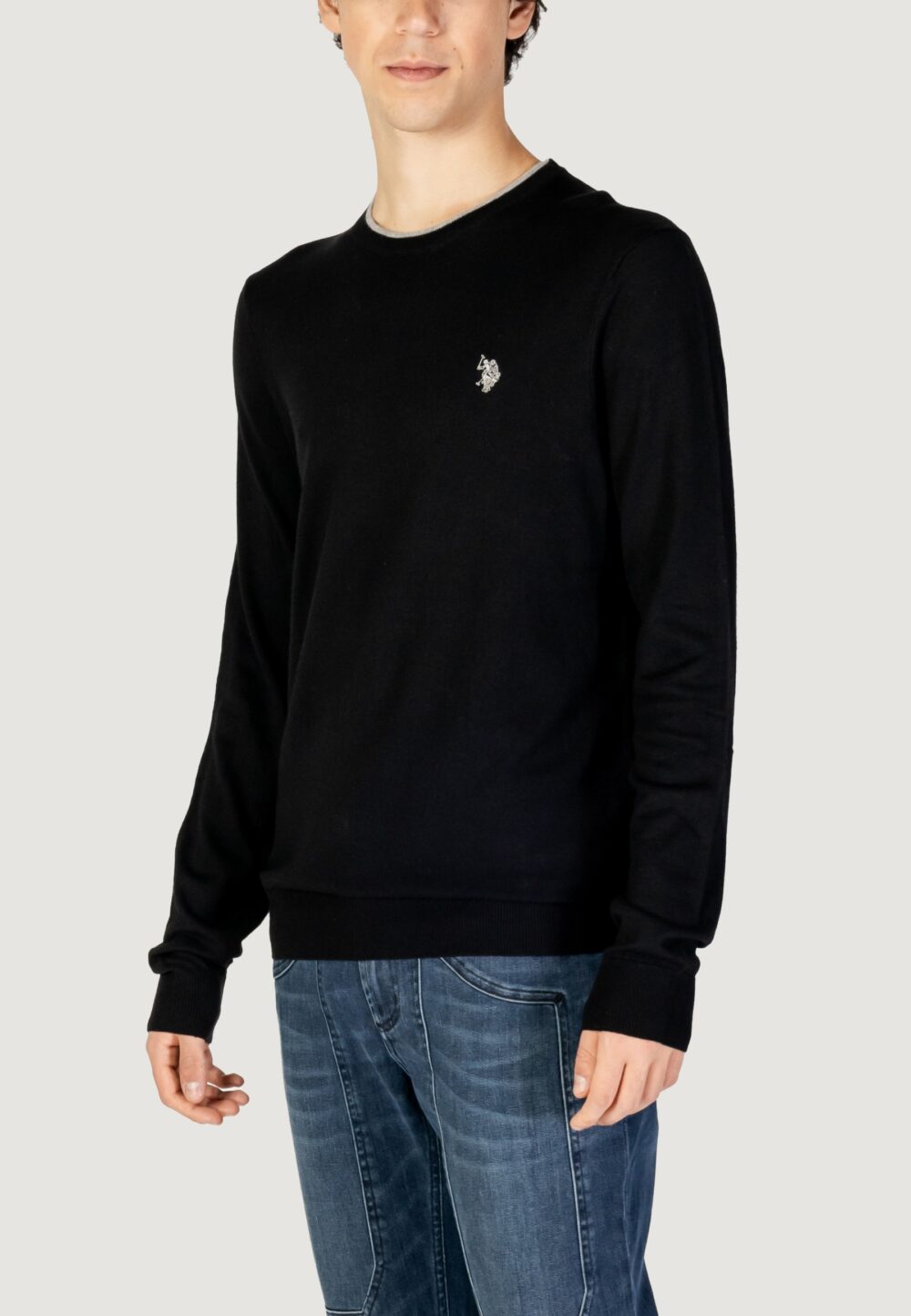 Maglione U.S. Polo Assn.  Nero - Foto 2