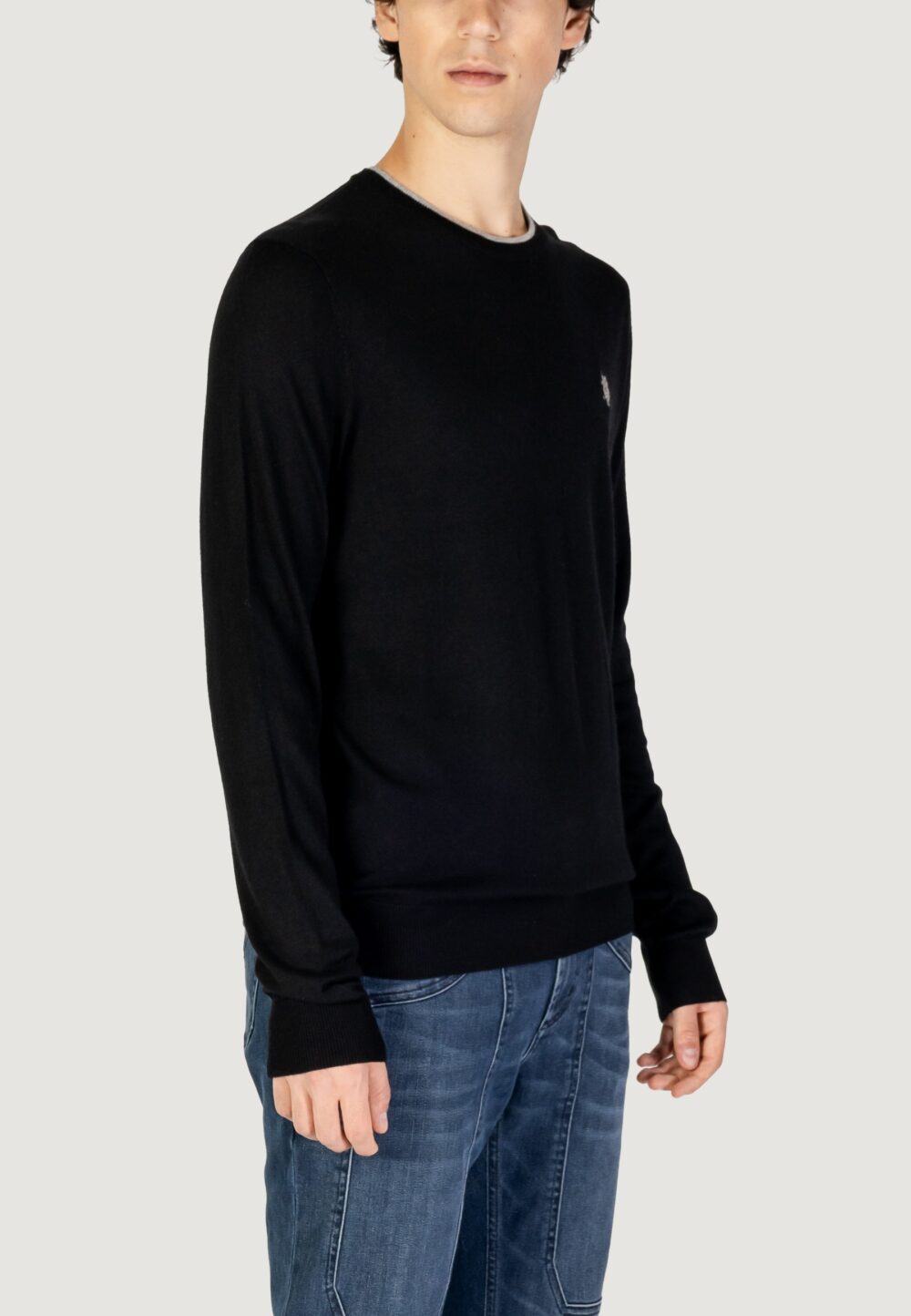 Maglione U.S. Polo Assn.  Nero - Foto 3