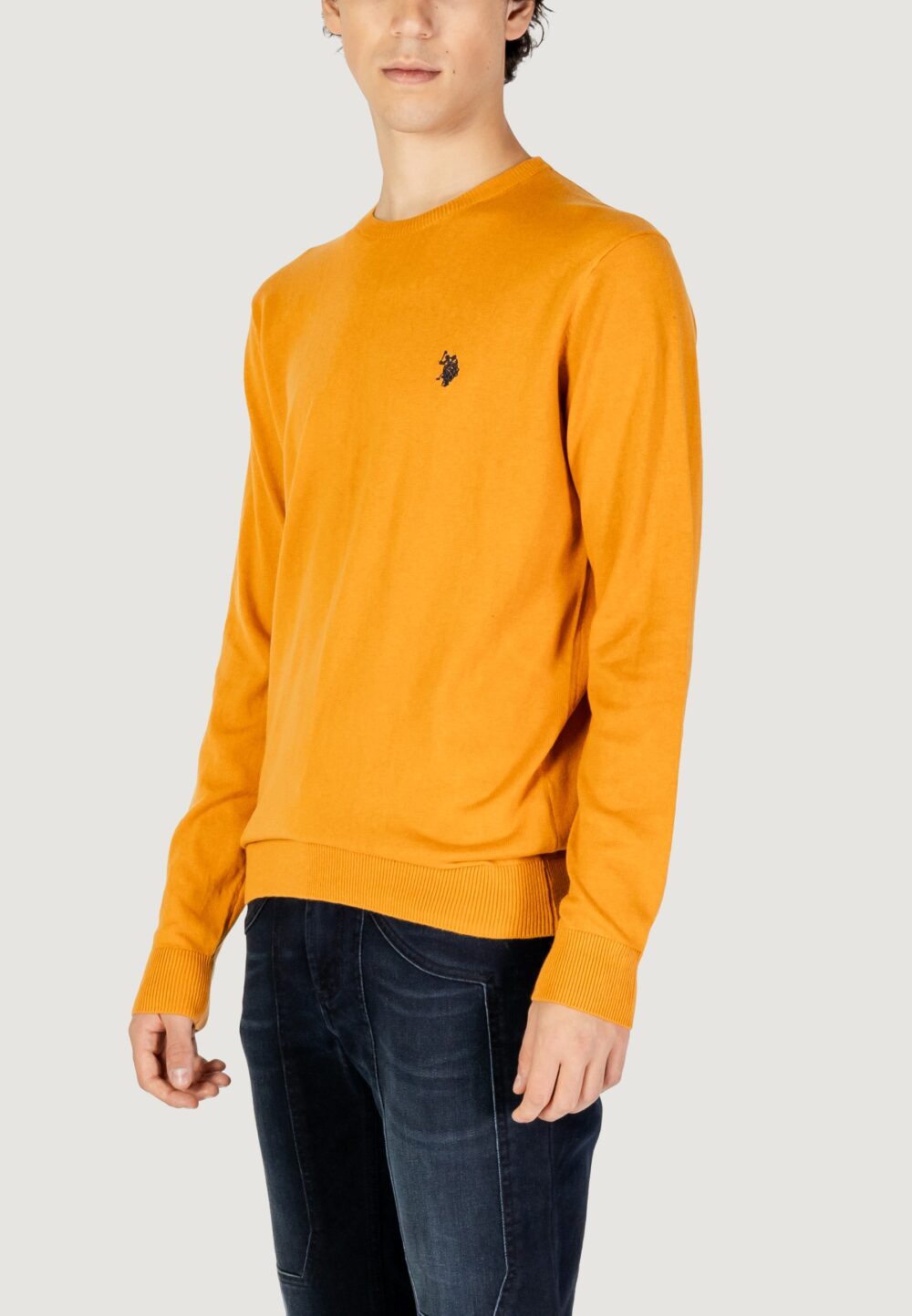 Maglione U.S. Polo Assn.  Ocra - Foto 2