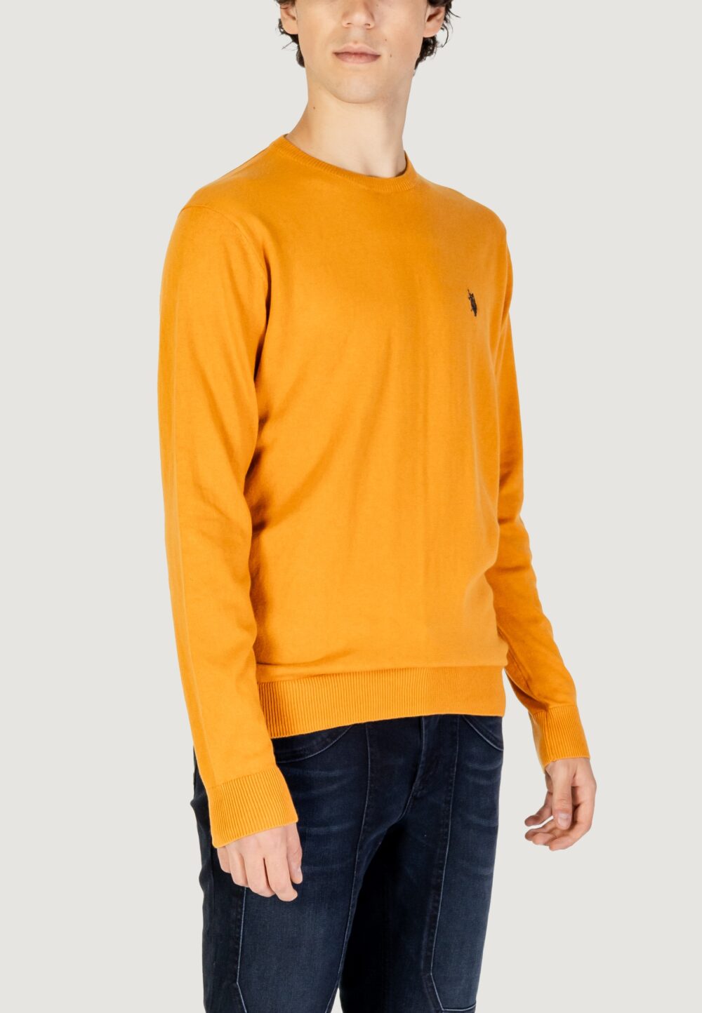 Maglione U.S. Polo Assn.  Ocra - Foto 4