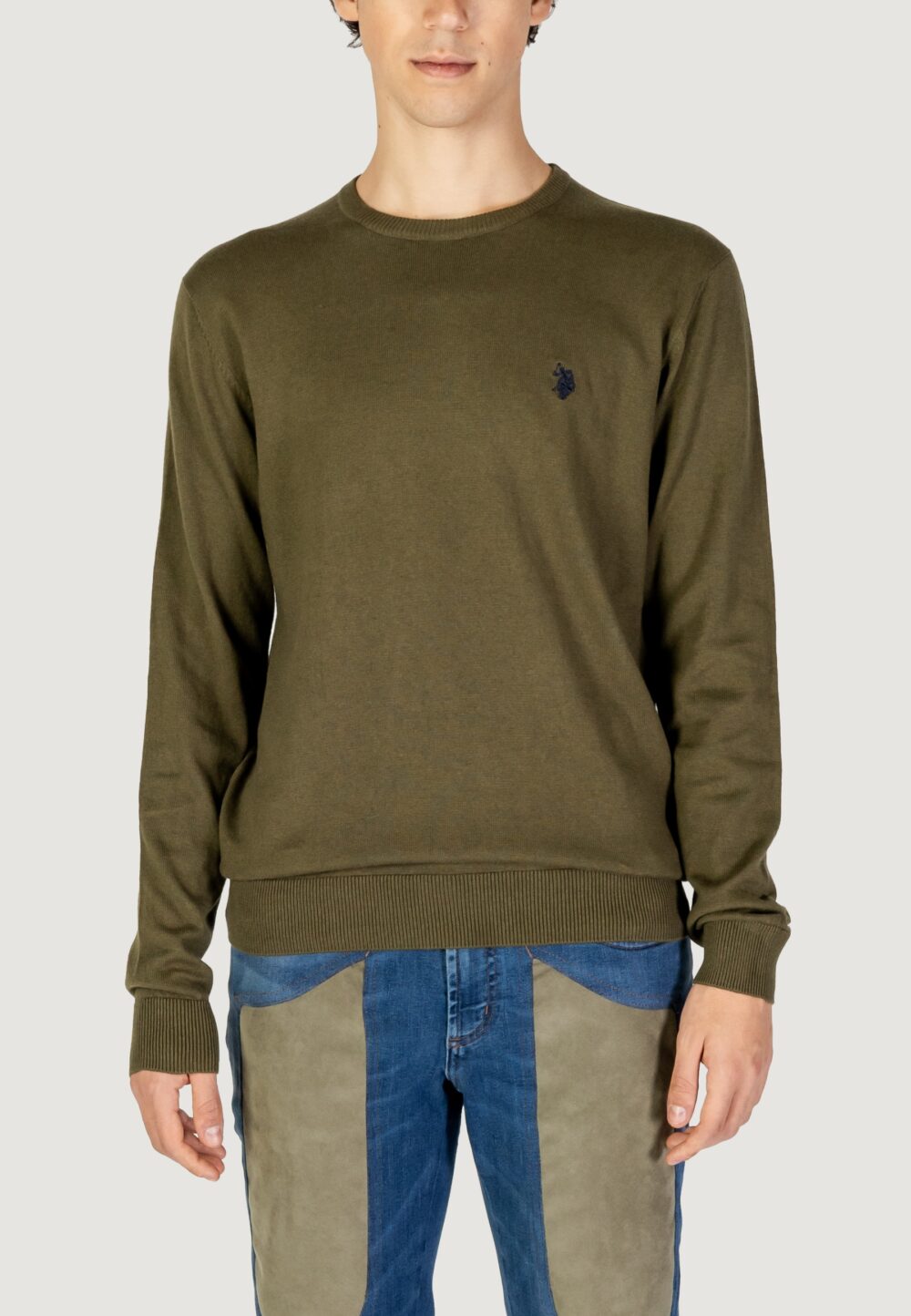 Maglione U.S. Polo Assn.  Verde Oliva - Foto 1