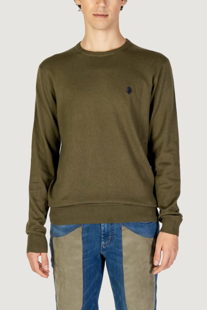 Maglione U.s. Polo Assn.  Verde Oliva