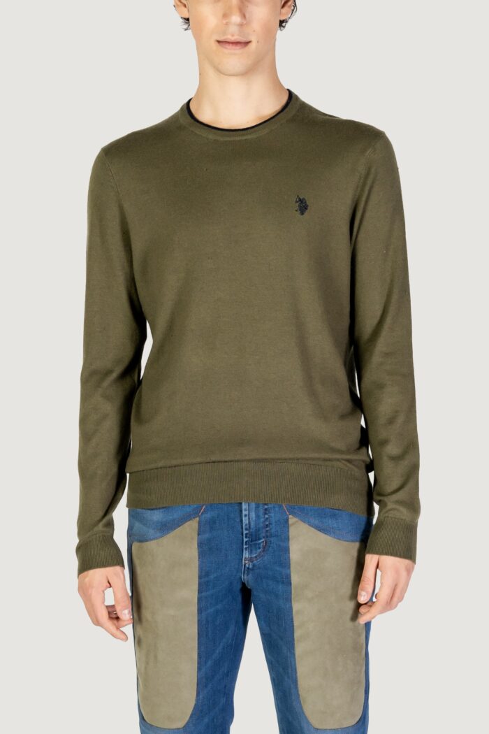 Maglione U.s. Polo Assn.  Verde Oliva