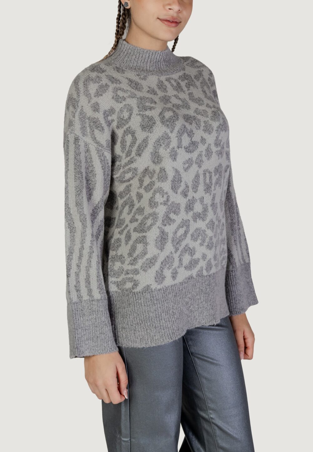 Maglione Vero Moda VMMARS LS Grigio - Foto 3