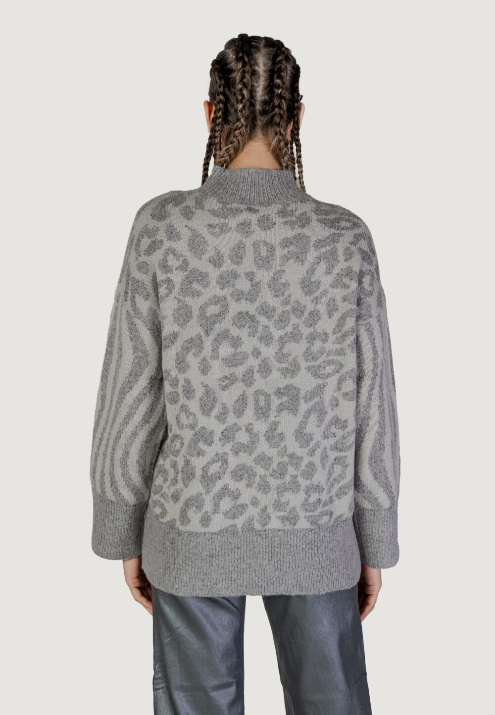 Maglione Vero Moda VMMARS LS Grigio - Foto 4