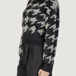 Maglione Vero Moda VMMIRA LS HIGHNECK PULLOVER GA BOO Nero - Foto 2