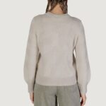 Maglione Vila Clothes VIPINNA L/S O-NECK JACQUARD Beige - Foto 2