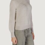 Maglione Vila Clothes VIPINNA L/S O-NECK JACQUARD Beige - Foto 3