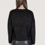 Maglione Vila Clothes VILOUISIANA O-NECK KNIT TOP/KA Nero - Foto 4