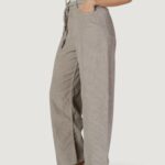 Pantaloni Only ONLBLEECKER MW BELT LOOSE CORD PANT PN Beige chiaro - Foto 2