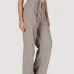 Pantaloni Only ONLBLEECKER MW BELT LOOSE CORD PANT PN Beige chiaro - Foto 3