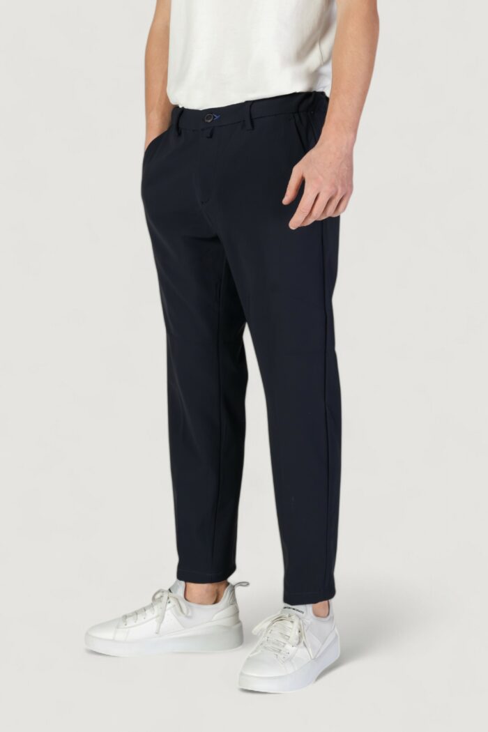 Pantaloni Borghese Bologna Blue scuro