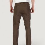 Pantaloni slim Borghese Parma Marrone - Foto 4