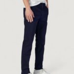 Pantaloni slim Boss Chino-Slim-1 10258480 01 Blue scuro - Foto 3