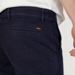 Pantaloni slim Boss Chino-Slim-1 10258480 01 Blue scuro - Foto 5