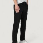 Pantaloni slim Boss Chino-Slim-1 10258480 01 Nero - Foto 3