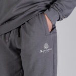 Pantaloni sportivi Aquascutum ACTIVE SMALL LOGO TRACK PANTS Antracite - Foto 2