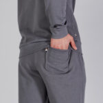 Pantaloni sportivi Aquascutum ACTIVE SMALL LOGO TRACK PANTS Antracite - Foto 5