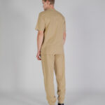 Pantaloni sportivi Aquascutum ACTIVE SMALL LOGO TRACK PANTS Beige - Foto 2