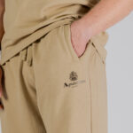 Pantaloni sportivi Aquascutum ACTIVE SMALL LOGO TRACK PANTS Beige - Foto 5