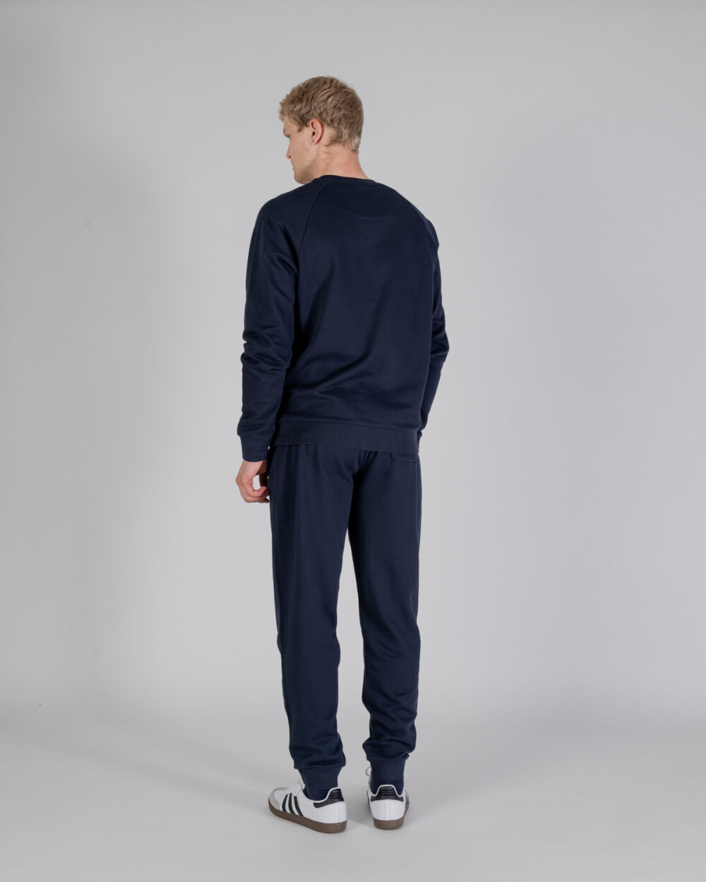 Pantaloni sportivi Aquascutum ACTIVE SMALL LOGO TRACK PANTS Blu - Foto 2