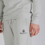 Pantaloni sportivi Aquascutum ACTIVE SMALL LOGO TRACK PANTS Grigio - Foto 5